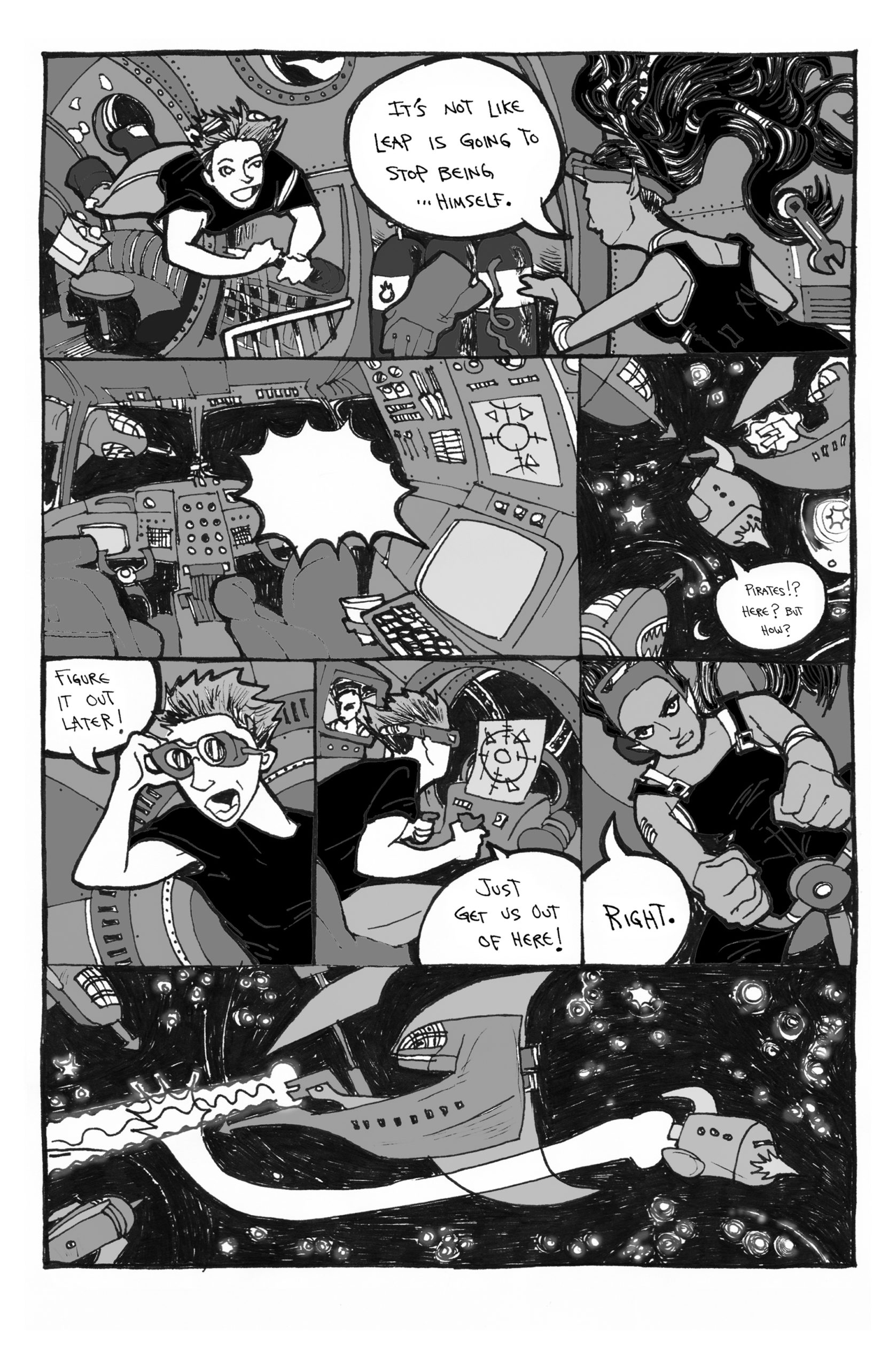 Re-Revenge of the Space Pirates Page 3